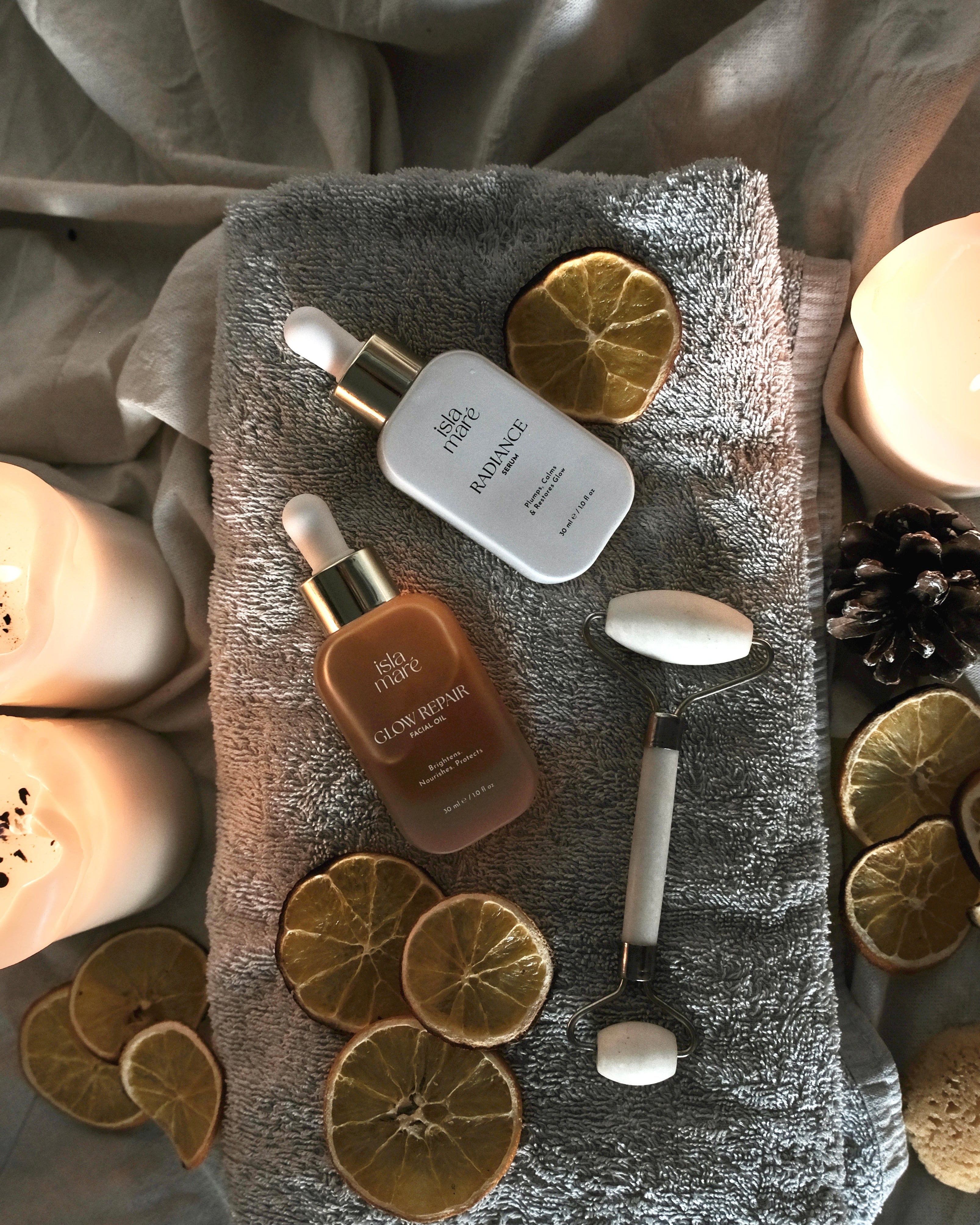 Radiant Glow Duo: Serum & Facial Oil