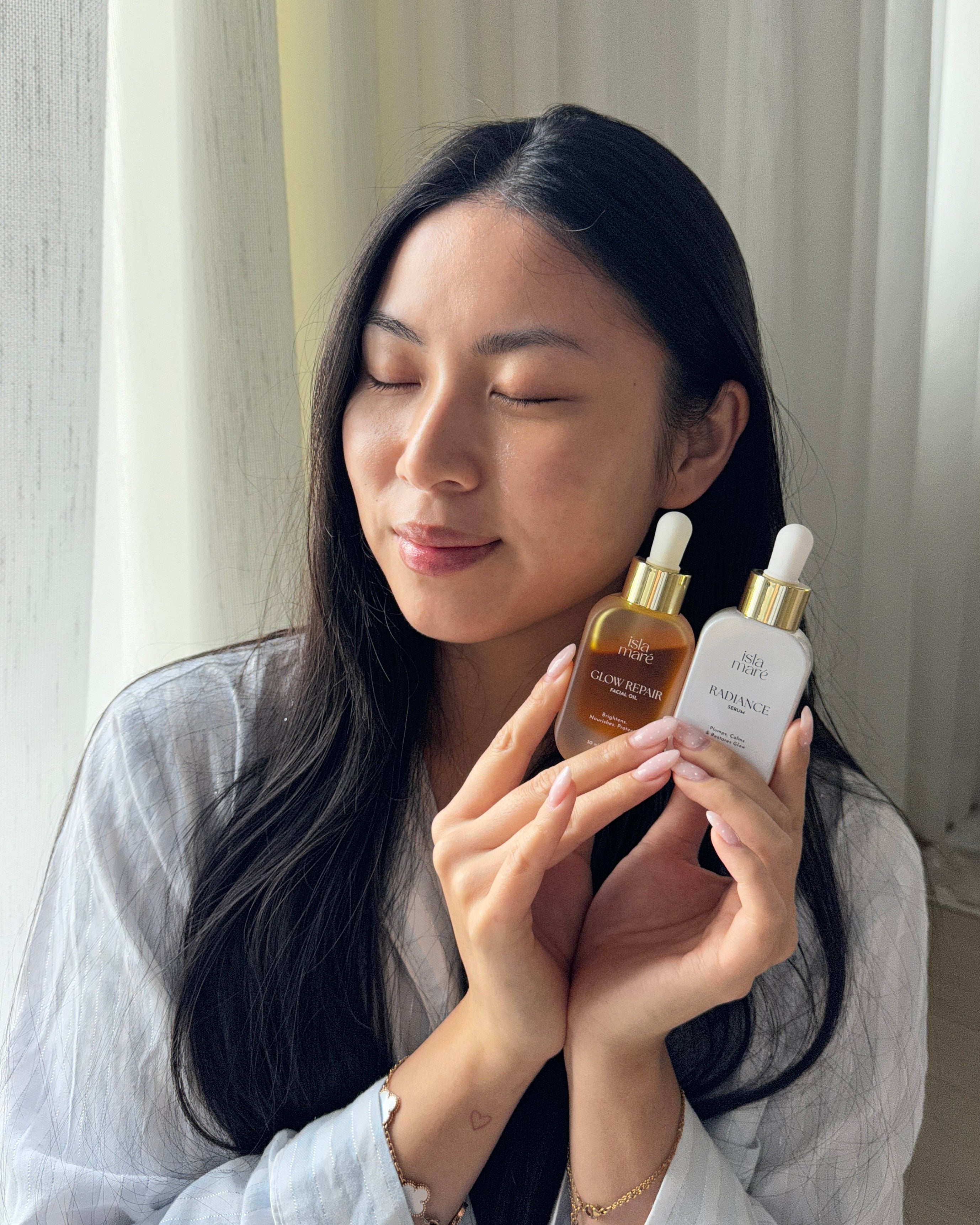 Radiant Glow Duo: Serum & Facial Oil